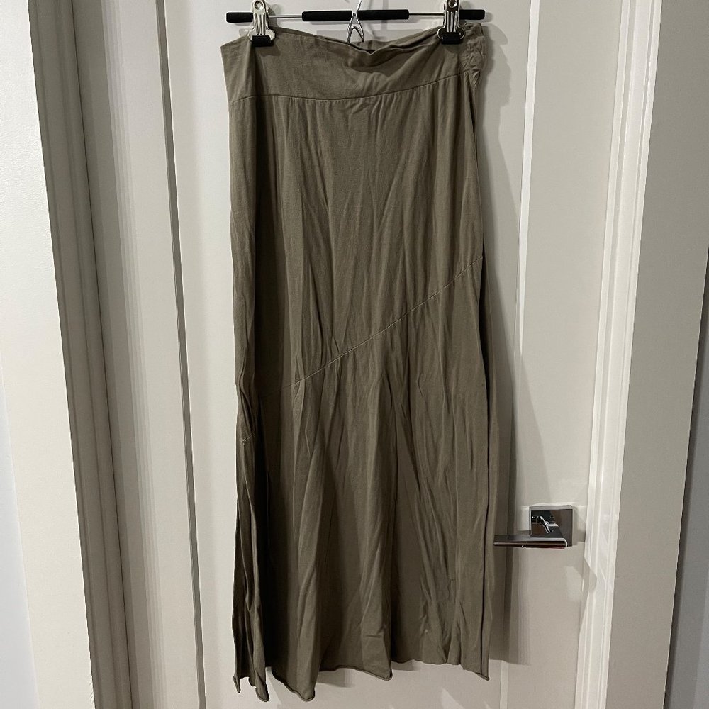 Michael Stars olive maxi skirt